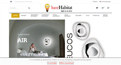 Desktop Screenshot of e-lucehabitat.gr